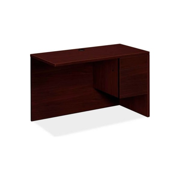 HON Return Desk, Right - 48" - Mahogany - 10500 Series